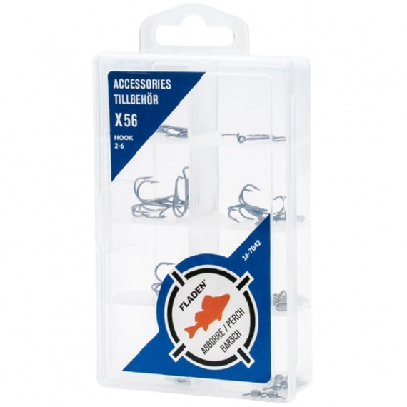Fladen Terminal Tackle Assortment Perch/Trout in de groep Haken & Terminal Tackle / Haken bij Sportfiskeprylar.se (16-7042)