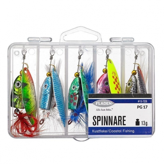 Fladen Spinnare (5pcs) - 13g in de groep Kunstaas / Kunstaaskits bij Sportfiskeprylar.se (16-7536)