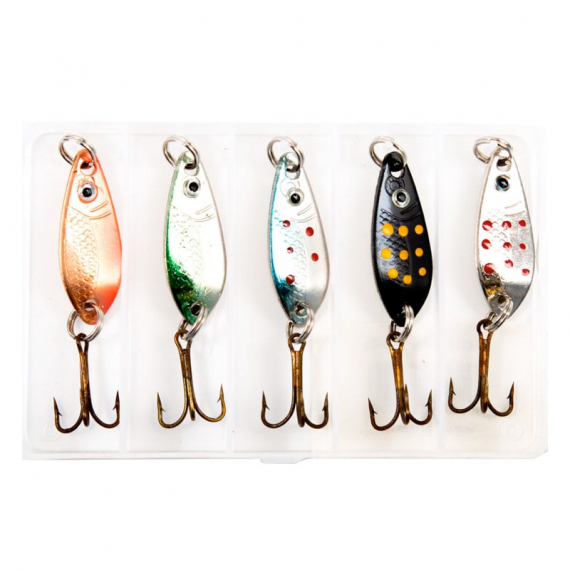 Fladen Trout 6g, 5pcs in de groep Kunstaas / Kunstaaskits / Lure Kits Forel & Putntake Vissen bij Sportfiskeprylar.se (16-7556)