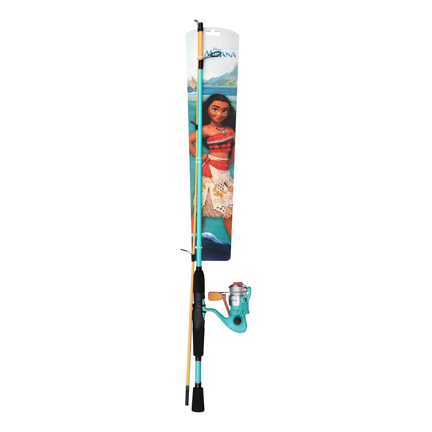 Shakespeare Disney moana Spin Combo - 6\' 5-20g 2sec in de groep Combo\'s / Spinvis combo\'s / Allround Spinhengel Set bij Sportfiskeprylar.se (1610331)