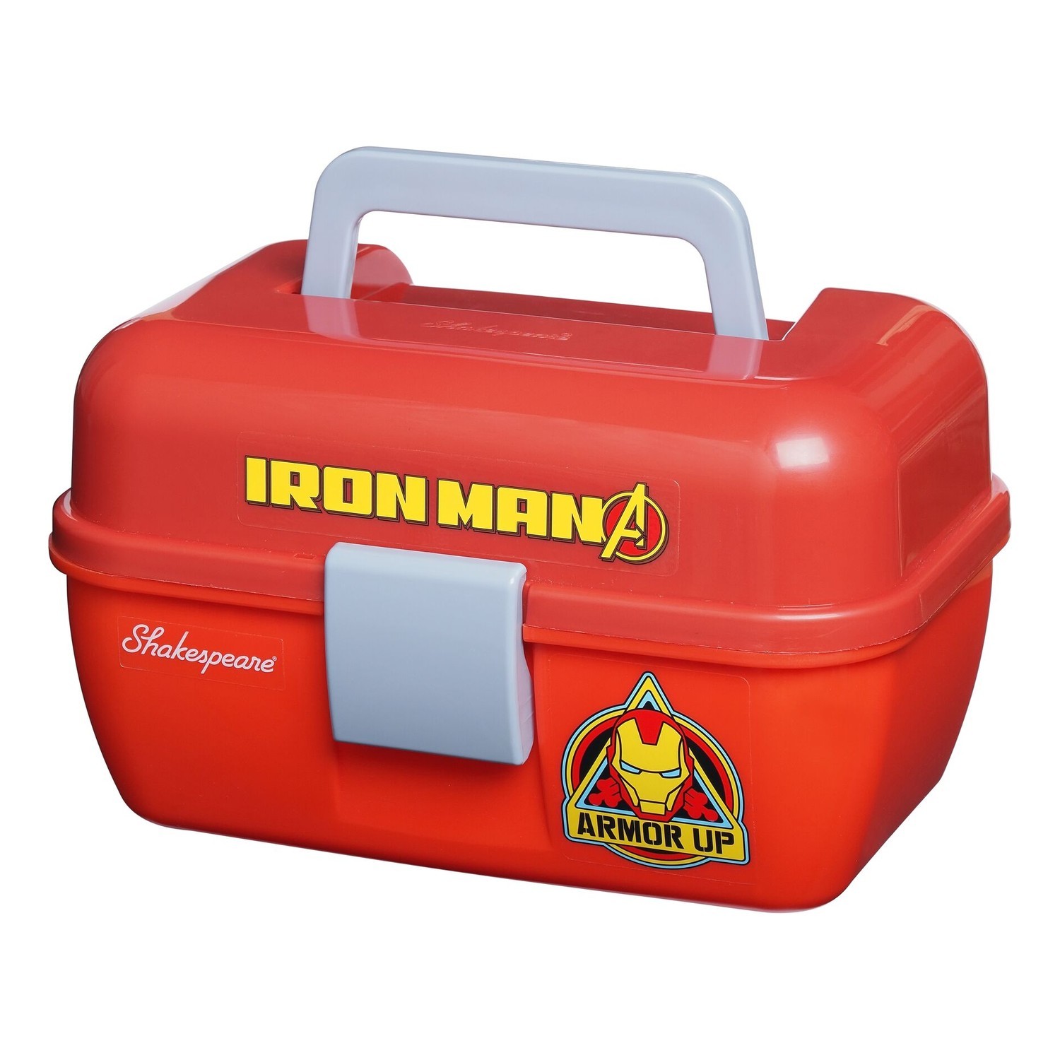 Shakespeare Marvel Iron Man Tacklebox in de groep Opslag / Tackleboxen / Kunstaas dozen bij Sportfiskeprylar.se (1610458)
