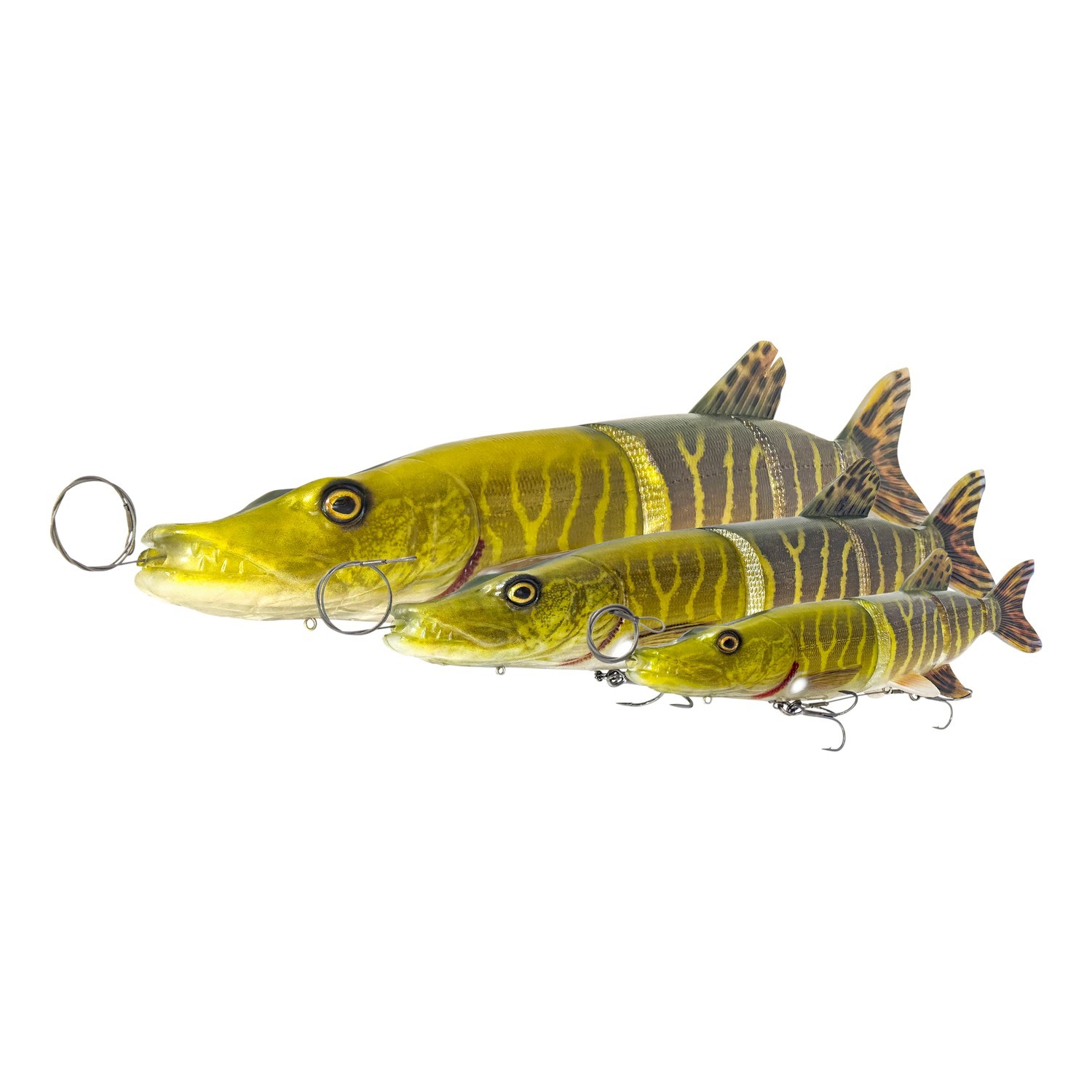 Savage Gear 3D Line Thru Pike in de groep Kunstaas / Swimbaits / Zachte zwemaas bij Sportfiskeprylar.se (1636645r)