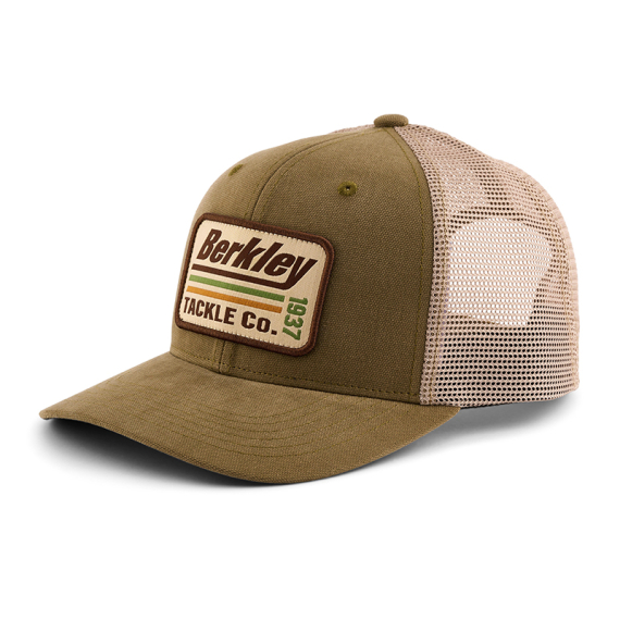 Berkley Berkley Striper Trucker Cap - Brown/Charcoal in de groep Kleding & Schoenen / Petten, mutsen en overig / Petten / Truckerpetten bij Sportfiskeprylar.se (1639993)