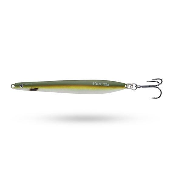 Abu Garcia Sölv Piil 9cm, 16g - Bright green in de groep Kunstaas / Zeeforel kunstaas & kustwobblers / Zeevis pluggen bij Sportfiskeprylar.se (1640092)