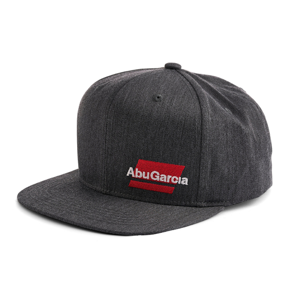 Abu Garcia Flat Brim Cap - Heather grey in de groep Kleding & Schoenen / Petten, mutsen en overig / Petten bij Sportfiskeprylar.se (1640094)