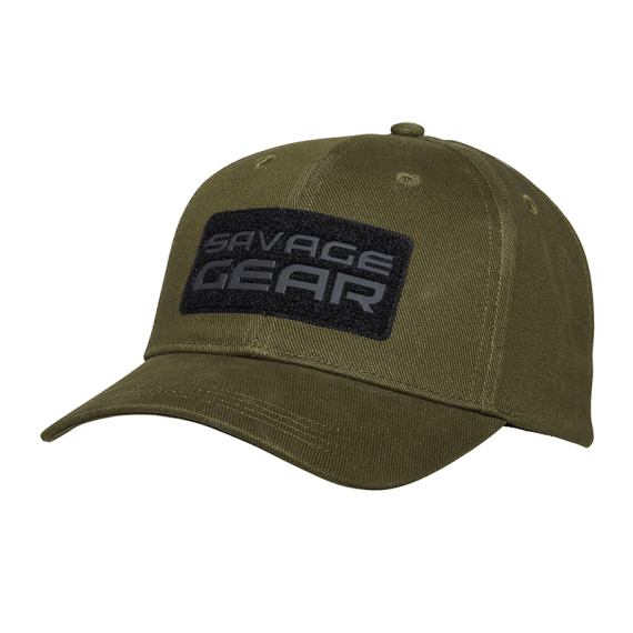Savage Gear Badge Baseball Cap - Green in de groep Kleding & Schoenen / Petten, mutsen en overig / Petten bij Sportfiskeprylar.se (1642627)