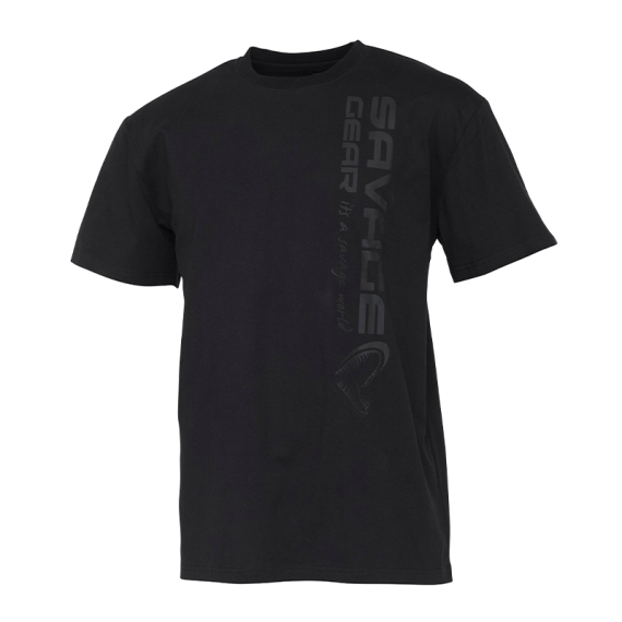 Savage Gear Vertical Logo Tee in de groep Kleding & Schoenen / Kleding / T-shirts bij Sportfiskeprylar.se (1642655r)