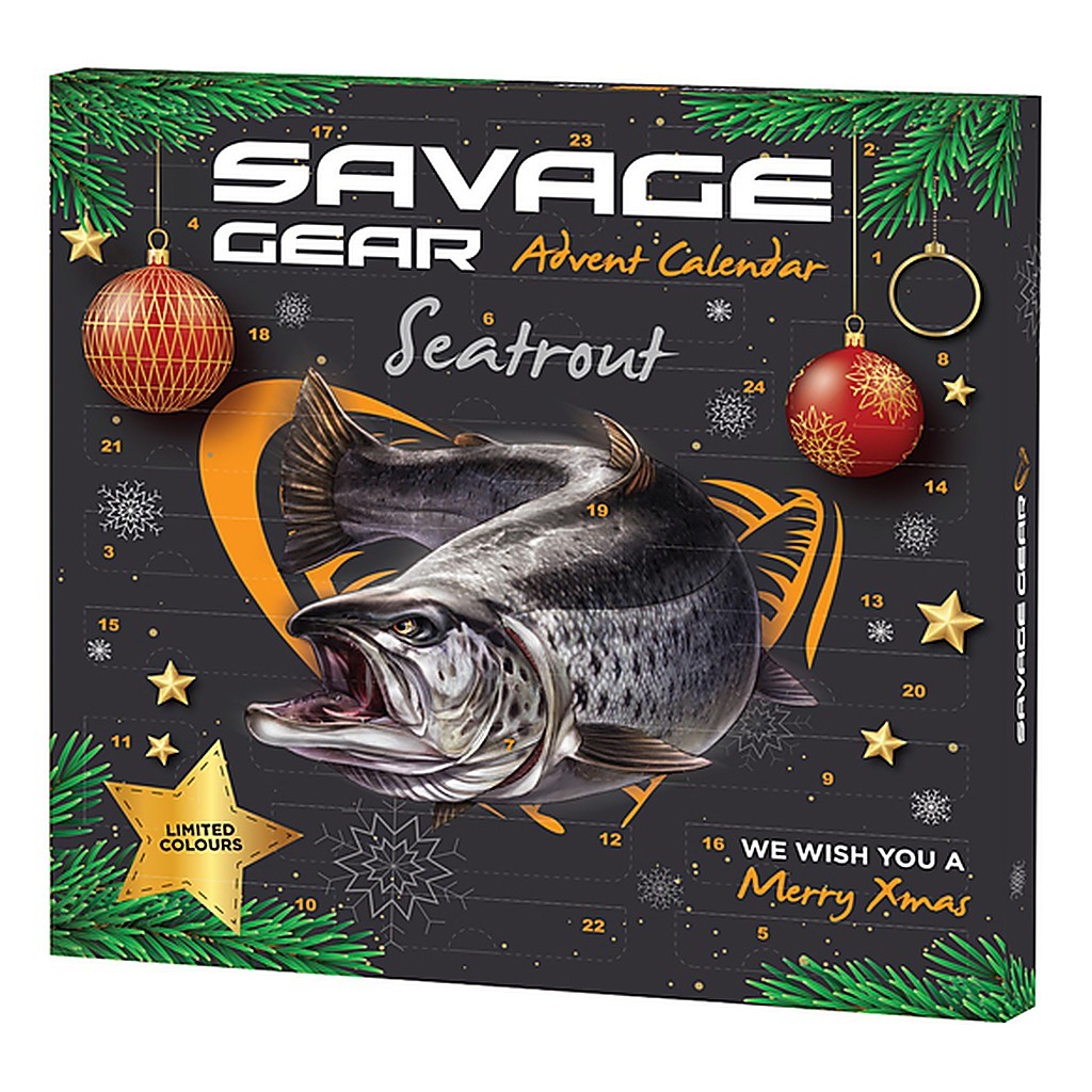 Savage Gear Seatrout Calendar in de groep Andere / Geschenken En Geschenkgidsen / Adventskalender bij Sportfiskeprylar.se (1656127)