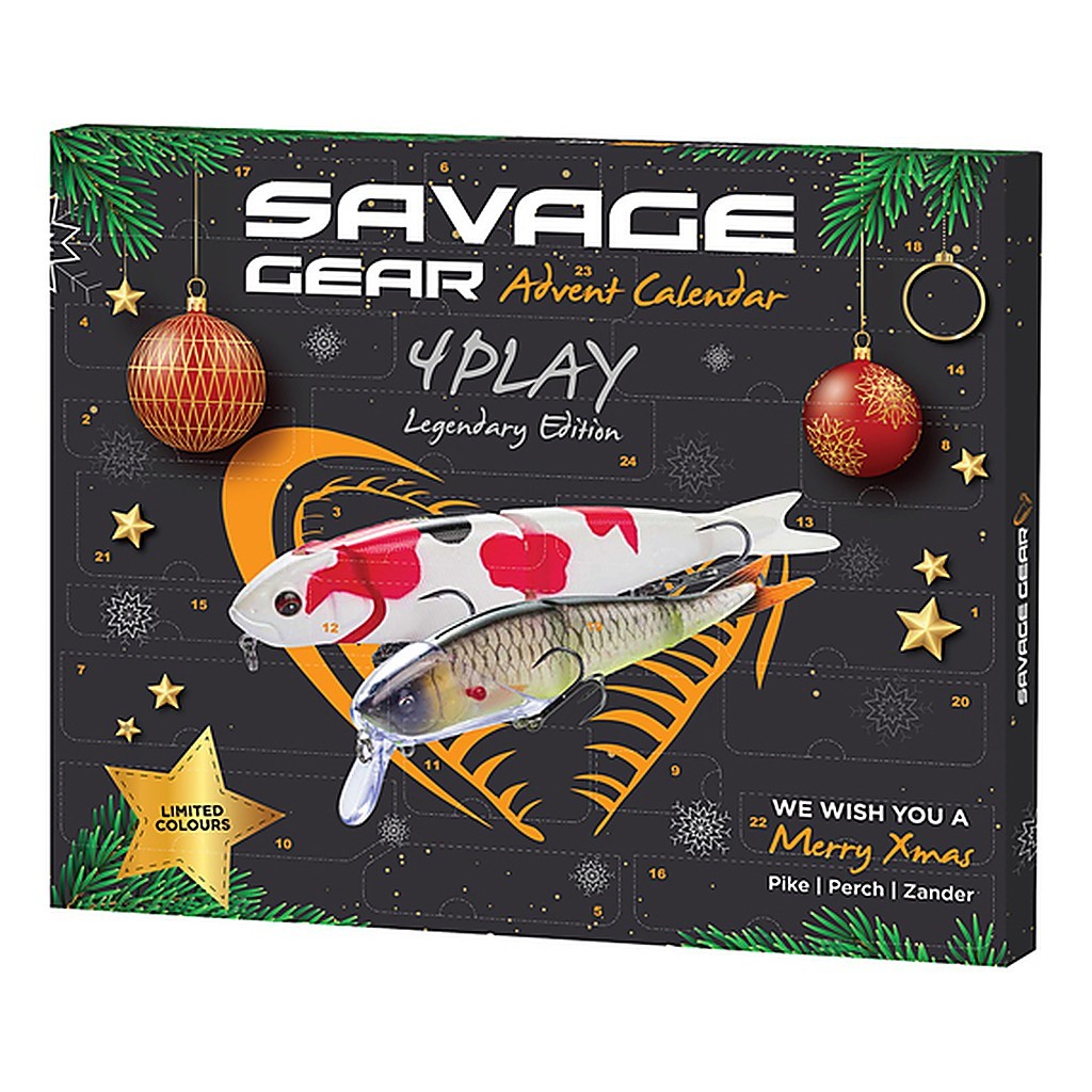 Savage Gear 4PLAY Calendar in de groep Andere / Geschenken En Geschenkgidsen / Adventskalender bij Sportfiskeprylar.se (1656128)