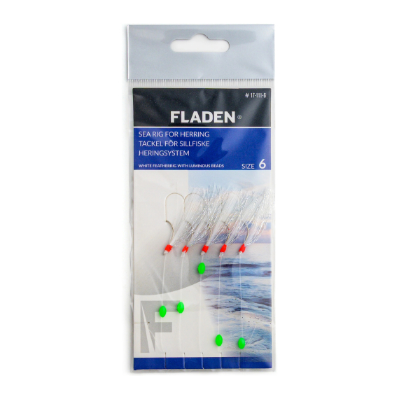 Fladen Tackel För Sillfiske in de groep Kunstaas / Kunstaas voor zeevissen / Flasher Rigs & Zeevissen Rigs bij Sportfiskeprylar.se (17-111-6r)