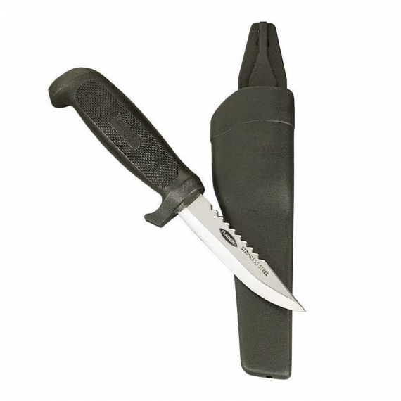 Fladen Fishing knife Stainless with Plastic handle in de groep Gereedschappen en accessoires / Messen & Bijlen / Messen / Bushcraft Messen bij Sportfiskeprylar.se (17-13)