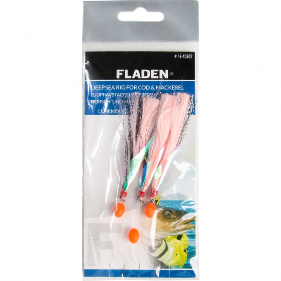 Fladen Luminous Silk Hooks Size 1/0 Pink in de groep Kunstaas / Kunstaas voor zeevissen / Flasher Rigs & Zeevissen Rigs bij Sportfiskeprylar.se (17-45102)