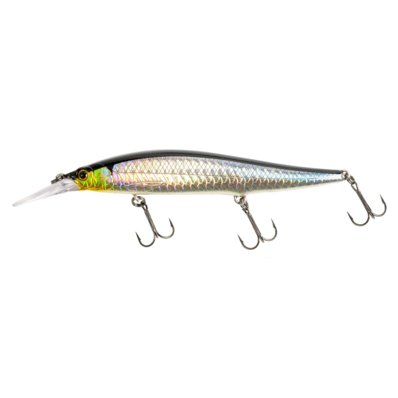 Fladen Maxximus JRK Munchy long lip 100mm Greenblack in de groep Kunstaas / Crankbaits / Diepduikende Crankbaits /plug bij Sportfiskeprylar.se (18-00202)