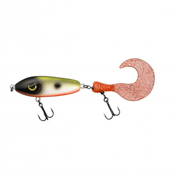 Fladen Maxximus Predator Tail 50g, Hot F in de groep Kunstaas / Staartaas & Hybride aas bij Sportfiskeprylar.se (18-715001)