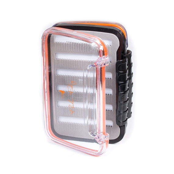 Fladen Fly box transperent waterproof 15,4x10,6x4,5cm in de groep Opslag / Tackleboxen / Vliegvisboxen bij Sportfiskeprylar.se (19-9403)