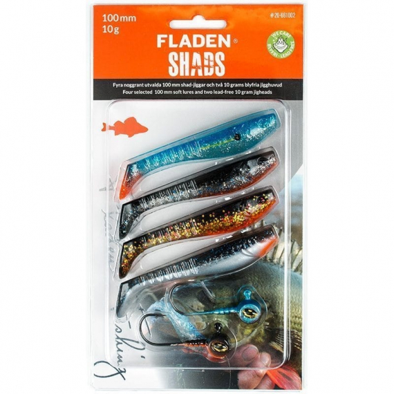 Fladen Jig Assortment Shad 80mm Colour combo 2 in de groep Kunstaas / Kunstaaskits bij Sportfiskeprylar.se (20-660802)