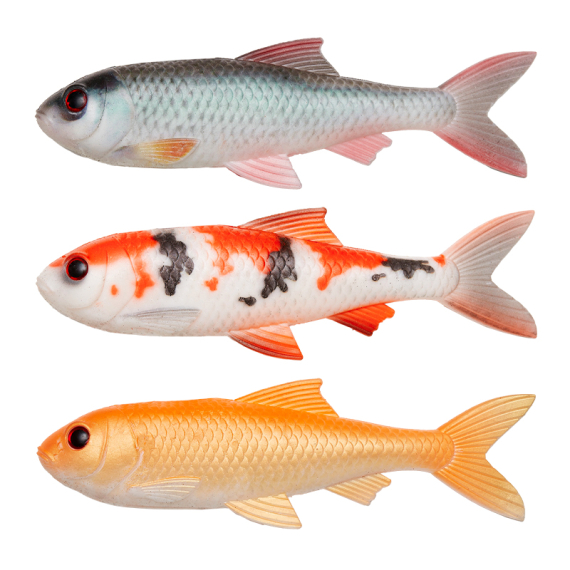 Pulz Bait Skinz Roach, 15cm 3pcs - Roach/Koi/Gold Fish in de groep Kunstaas / Pulz Bait bij Sportfiskeprylar.se (2000-35)