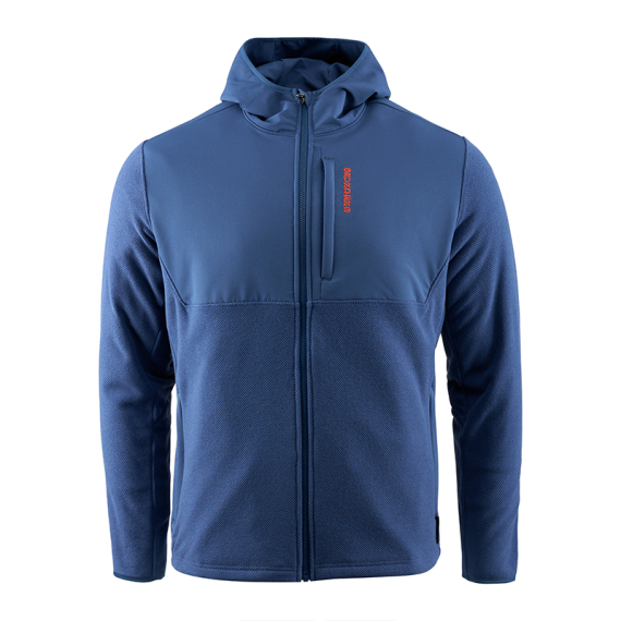 Grundéns Bering Fleece Pro FZ Hoodie Blue Abyss in de groep Kleding & Schoenen / Kleding / Truien / Hoodies bij Sportfiskeprylar.se (20069-482-0014r)