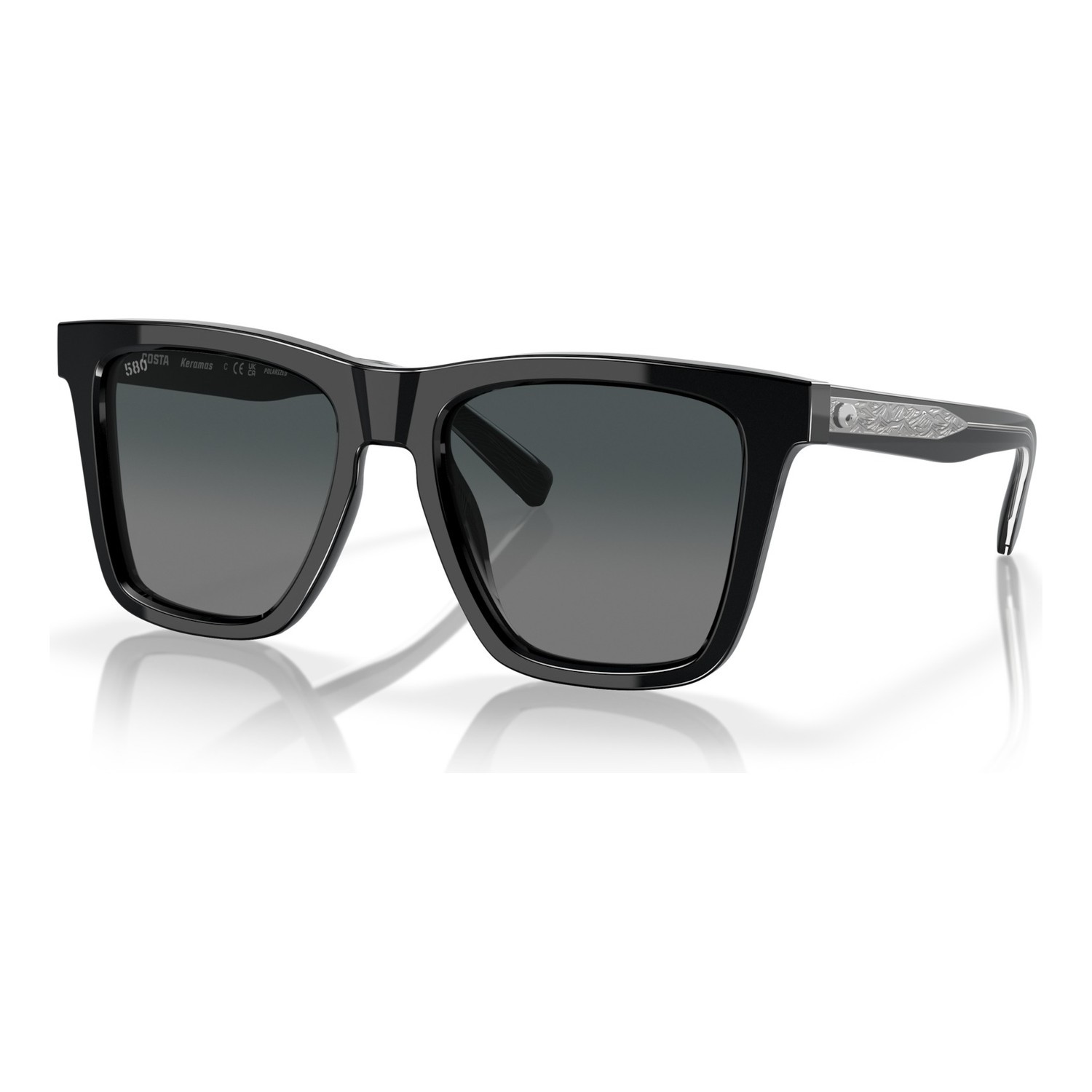 Costa Keramas-Black-Gray Gradient 580G in de groep Kleding & Schoenen / Brillen / Gepolariseerde zonnebrillen bij Sportfiskeprylar.se (20150254)