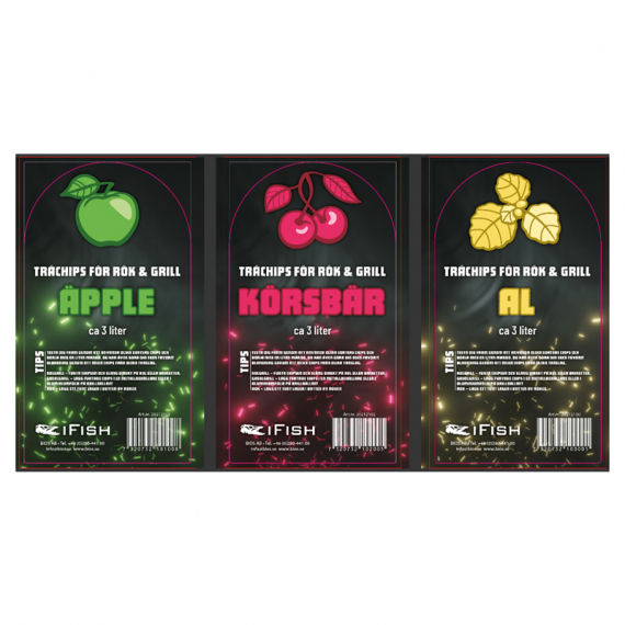 IFISH Wood Chips for Smoker & Grill in de groep Outdoor / Camping Keuken & Keukengerei / Rookoven & Accessoires / Rookoven chips bij Sportfiskeprylar.se (20212100r)