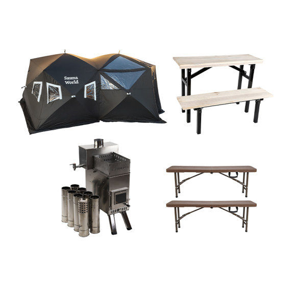 IFISH Sauna World Complete in de groep Outdoor / IJsvistenten en accessoires / IJsvistenten bij Sportfiskeprylar.se (20254834)