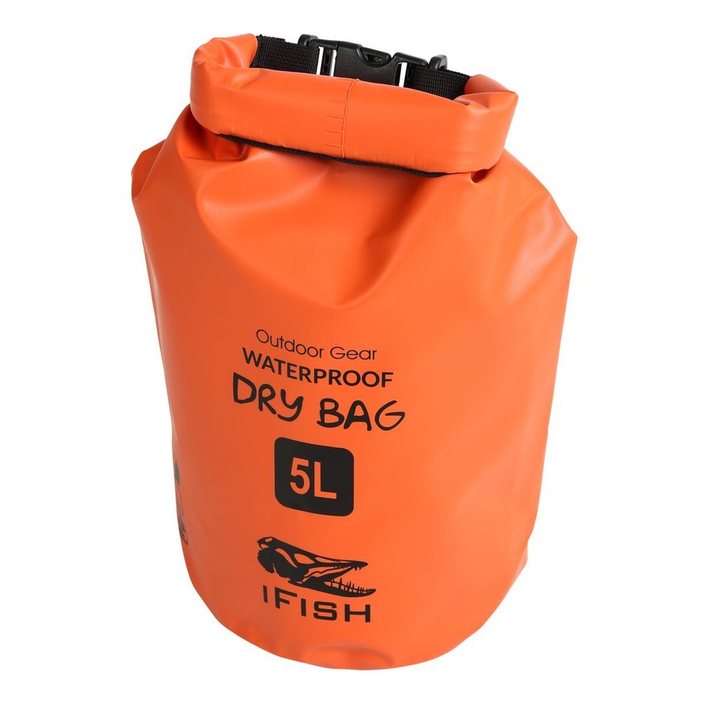 IFISH Dry Bag 5L Orange in de groep Opslag / Waterdichte tassen bij Sportfiskeprylar.se (20266274)
