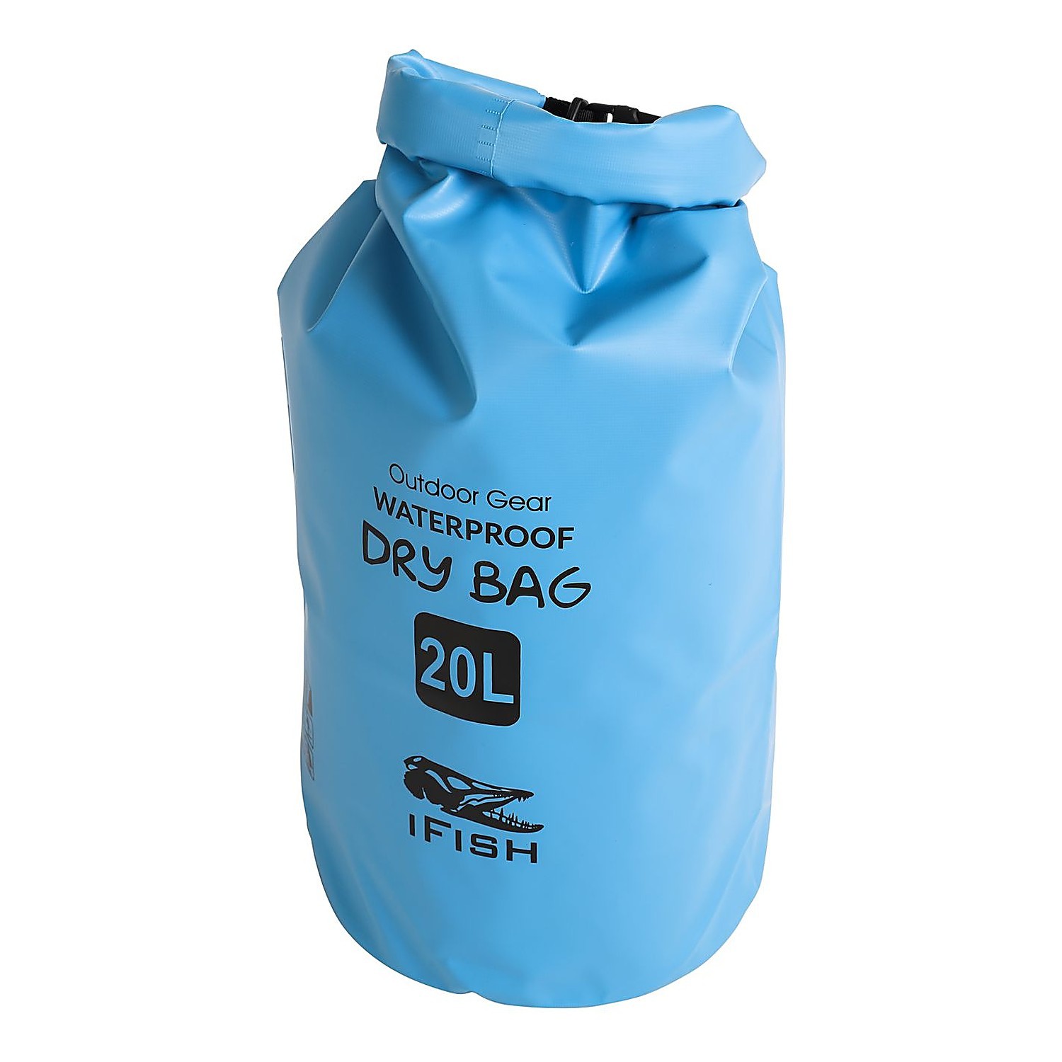 IFISH Dry Bag 20L Blue in de groep Opslag / Waterdichte tassen bij Sportfiskeprylar.se (20266277)