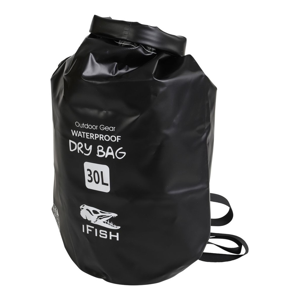 IFISH Dry Bag 30L Black in de groep Opslag / Waterdichte tassen bij Sportfiskeprylar.se (20266278)