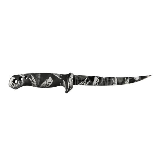 IFISH Filet Knife Black Scull in de groep Gereedschappen en accessoires / Messen & Bijlen / Messen / Fileermessen bij Sportfiskeprylar.se (20266387r)
