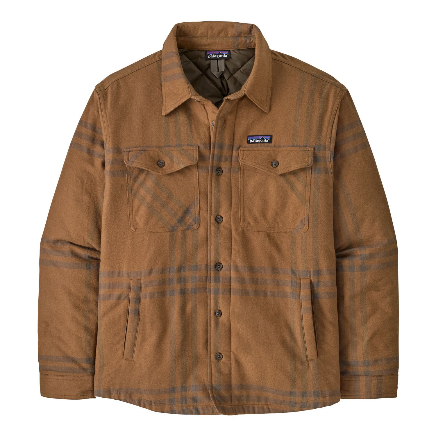 Patagonia M\'s LW Insulated Fjord Flannel Shirt DEBN in de groep Kleding & Schoenen / Kleding / Jassen / Shell jassen bij Sportfiskeprylar.se (20386-DEBN-Sr)