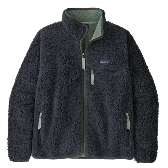 Patagonia Natural Blend Retro Cardigan Ink Black in de groep Kleding & Schoenen / Kleding / Jassen / Fleecejassen bij Sportfiskeprylar.se (20535-INBK-XSr)