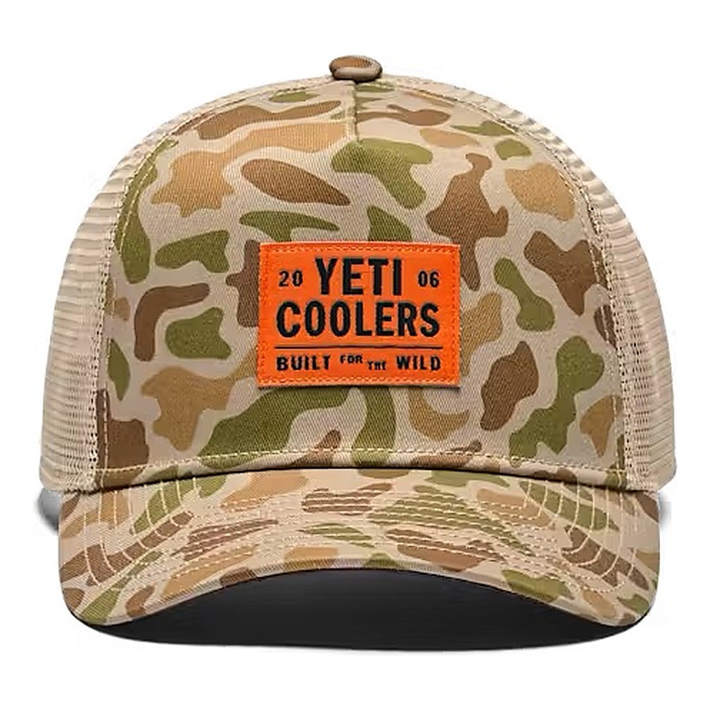 Yeti Coolers Camo Trucker Hat in de groep Kleding & Schoenen / Petten, mutsen en overig / Petten / Truckerpetten bij Sportfiskeprylar.se (21023008809)