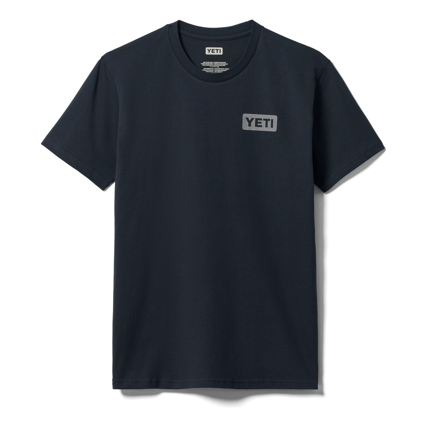 Yeti Lchest Logobadge SST T-Shirt, Navy in de groep Kleding & Schoenen / Kleding / T-shirts bij Sportfiskeprylar.se (21023009166r)