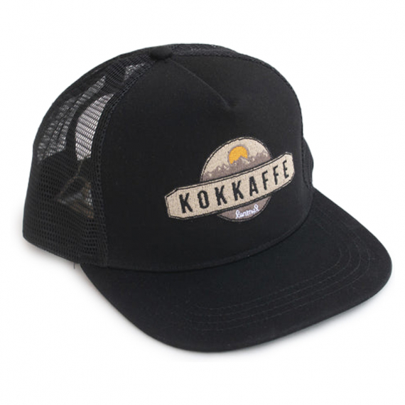 Lemmel Trucker Kokkaffe Black in de groep Kleding & Schoenen / Petten, mutsen en overig / Petten / Truckerpetten bij Sportfiskeprylar.se (21115332)