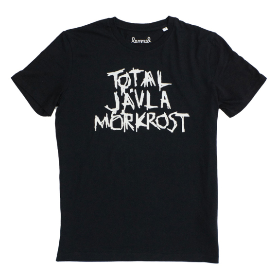 Lemmel T-shirt Total Jävla Mörkrost Black in de groep Kleding & Schoenen / Kleding / T-shirts bij Sportfiskeprylar.se (213465334r)