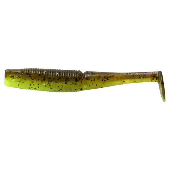 Daiwa Bait Junkie Minnow 3.2\'\', 8cm (6-pak) - Gp Chartreuse UV in de groep Kunstaas / Softbaits / Baars Softbaits & Snoekbaars Softbaits bij Sportfiskeprylar.se (216076)