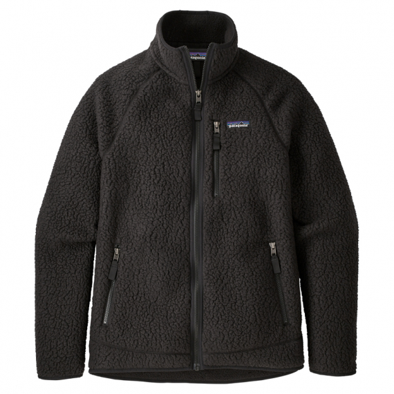 Patagonia M\'s Retro Pile Jacket Black, XL in de groep Kleding & Schoenen / Kleding / Jassen / Fleecejassen bij Sportfiskeprylar.se (22801-BLK-XL)