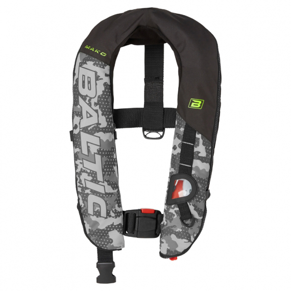 Baltic Mako Automatic Grey 40-150kg in de groep Kleding & Schoenen / Drijvende kleding / Reddingsvesten / Opblaasbare reddingsvesten bij Sportfiskeprylar.se (229-1572-000-1)
