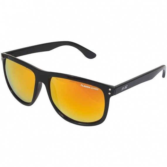 Fladen Urban Black polarising Sunglasses Orange Mirror Lins in de groep Kleding & Schoenen / Brillen / Gepolariseerde zonnebrillen bij Sportfiskeprylar.se (23-300SBBM)