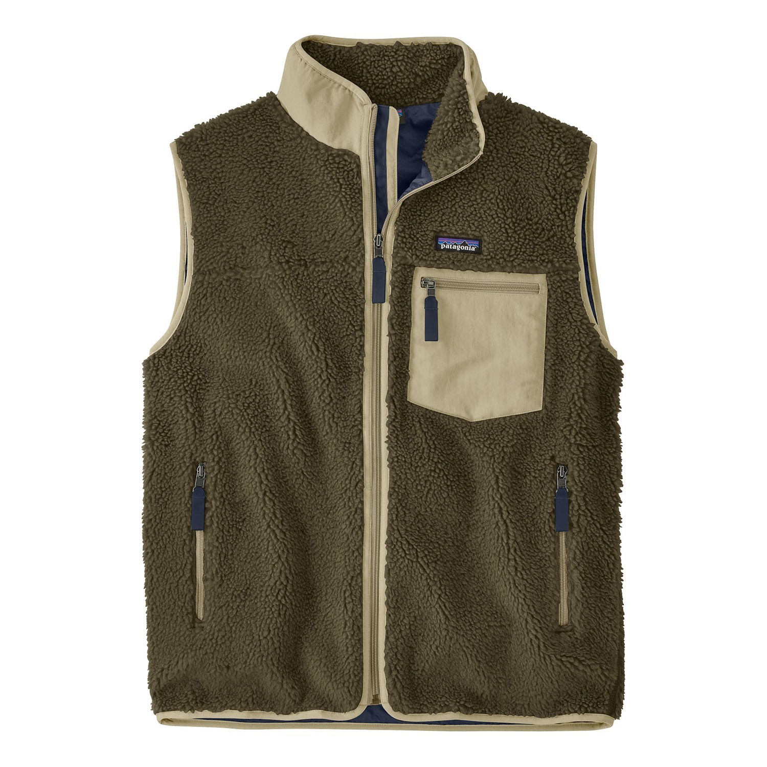 Patagonia M\'s Classic Retro-X Vest BSNG in de groep Kleding & Schoenen / Kleding / Vesten / Alledaagse vesten bij Sportfiskeprylar.se (23049-BSNG-Sr)