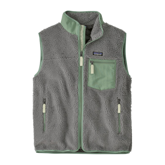 Patagonia M\'s Classic Retro-X Vest Forever Grey in de groep Kleding & Schoenen / Kleding / Vesten / Alledaagse vesten bij Sportfiskeprylar.se (23049-FEGY-Sr)