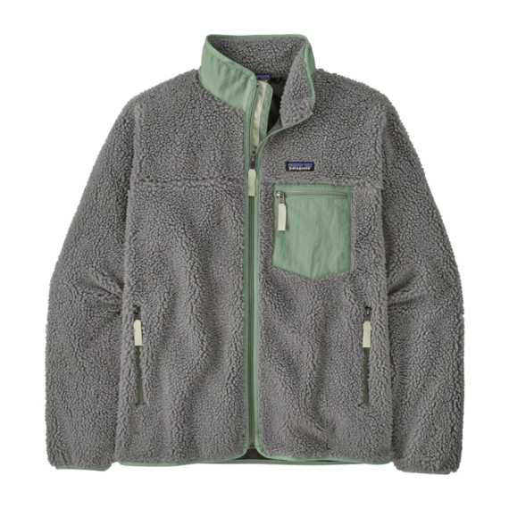 Patagonia M\'s Classic Retro-X Jacket Forever Grey in de groep Kleding & Schoenen / Kleding / Jassen / Fleecejassen bij Sportfiskeprylar.se (23057-FEGY-Sr)
