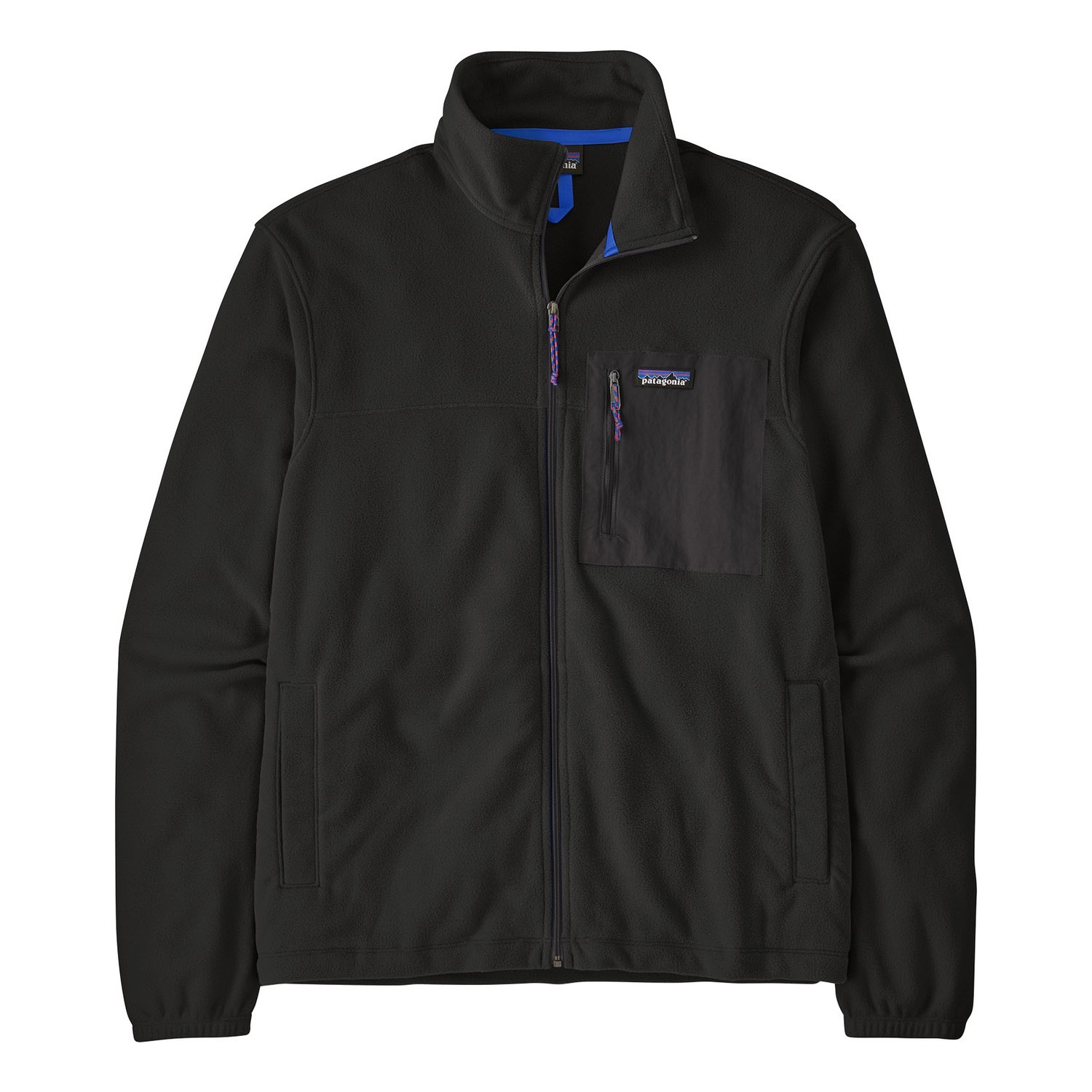 Patagonia M\'s Micro D Patch Pocket Jacket BLK in de groep Kleding & Schoenen / Kleding / Jassen / Fleecejassen bij Sportfiskeprylar.se (23235-BLK-Sr)
