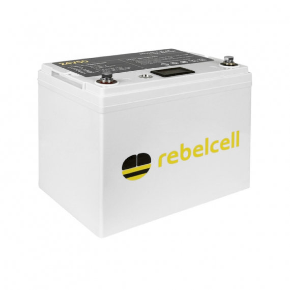 Rebelcell 24V50 Li-ion Battery (1,25 kWh) in de groep Marine Elektronica & Boot / Batterijen & Opladers / Batterijen / Lithium batterijen bij Sportfiskeprylar.se (24050REUA1A)