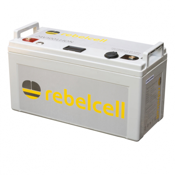 Rebelcell 24V100 Li-ion Battery (2,49 kWh) in de groep Marine Elektronica & Boot / Batterijen & Opladers / Batterijen / Lithium batterijen bij Sportfiskeprylar.se (24100REUA1A)