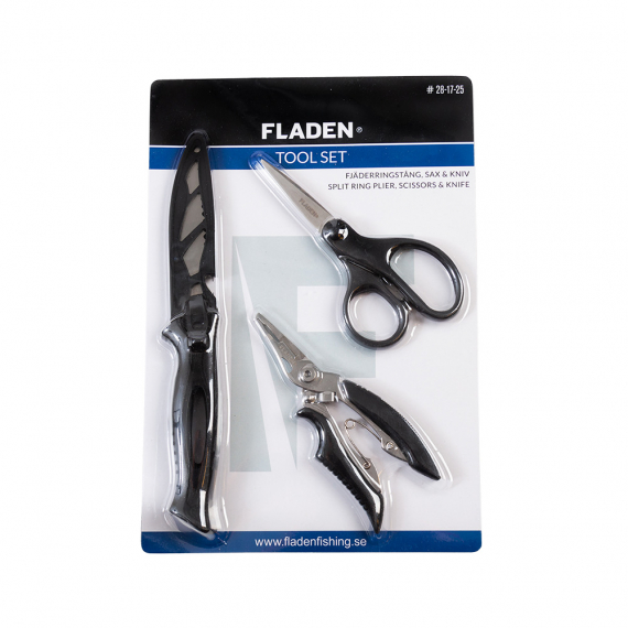 Fladen Tool Set Plier, Scissors, Pocket Knife in de groep Gereedschappen en accessoires / Tangen & Scharen bij Sportfiskeprylar.se (28-17-25)
