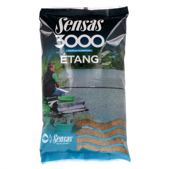 Sensas 3000 Etang 1kg in de groep Kunstaas / Boilies, Haakaas & Grondaas / Grondvoer / Grondvoer bij Sportfiskeprylar.se (29-00701)