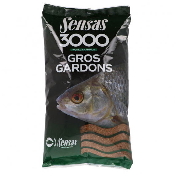 Sensas 3000 Gros Gardons 1kg in de groep Kunstaas / Boilies, Haakaas & Grondaas / Grondvoer / Grondvoer bij Sportfiskeprylar.se (29-00891)