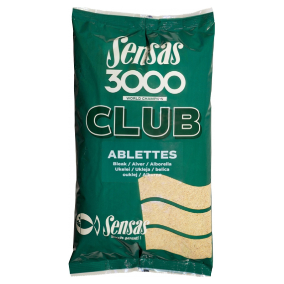 Sensas 3000 Club Ablettes 1kg in de groep Kunstaas / Boilies, Haakaas & Grondaas / Grondvoer / Grondvoer bij Sportfiskeprylar.se (29-10891)