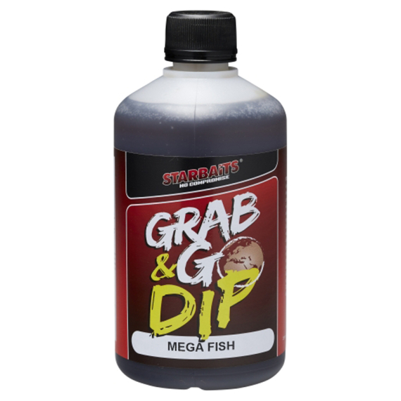 Starbaits G&G Global Dip Mega Fish 500ml in de groep Kunstaas / Boilies, Haakaas & Grondaas / Vloeistoffen & Additieven bij Sportfiskeprylar.se (29-16922)